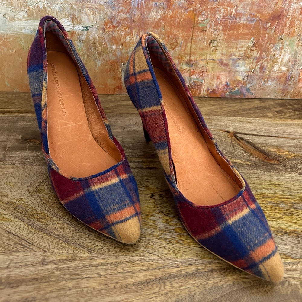SCHULER & SONS Plaid Heel